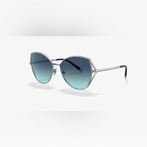 Tiffany & Co. Silver Aviator Sunglasses TF3072